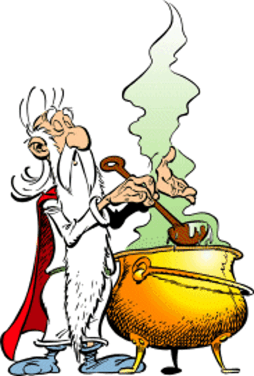 Recipe of Getafix’s magic potion!